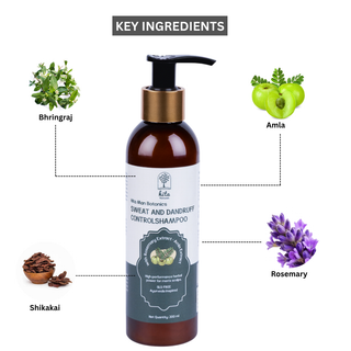 Hita Man Botonics – Sweat and Dandruff Control Shampoo