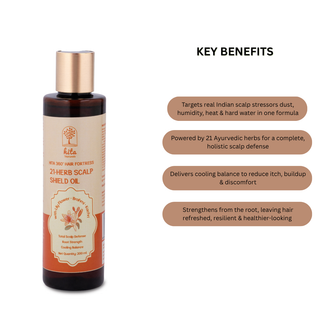 Hita 360° Hair Fortress 21-Herb Scalp Shield Oil