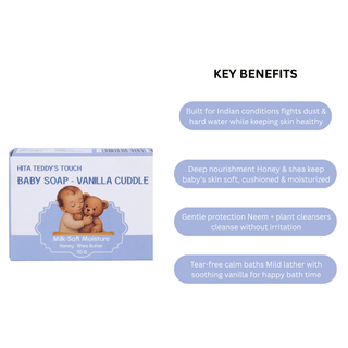 Hita Teddy's Touch Baby Soap – Vanilla Cuddle