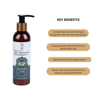 Hita Man Botonics – Sweat and Dandruff Control Shampoo